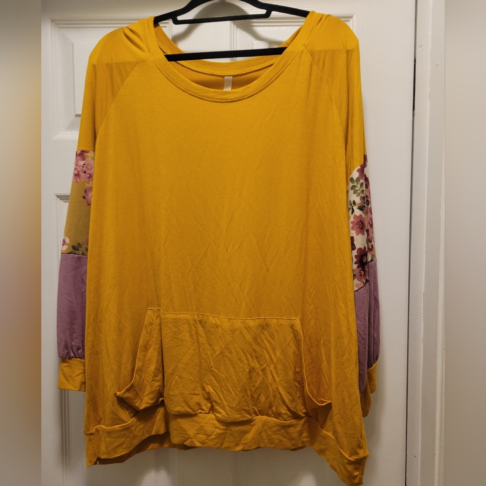 BOGO Celeste Golden Yellow Shirt 2x NWT
